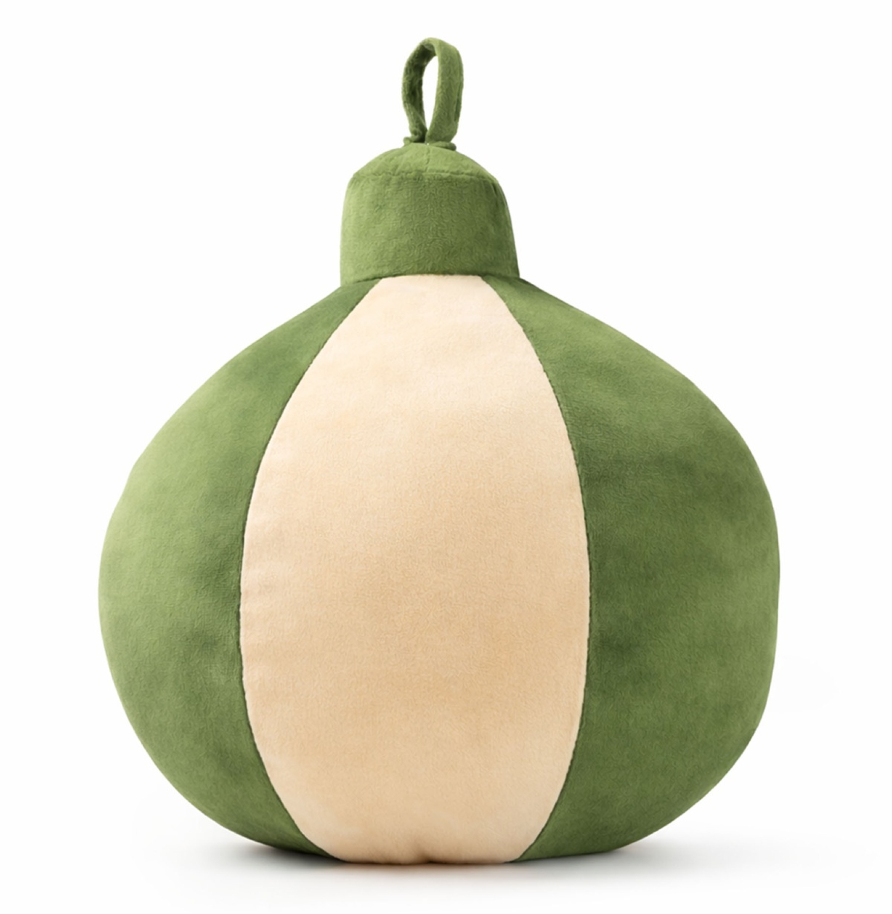 Textino Kissen 'Jingle Bell' 26 x 30 cm Bronze Green - Grün